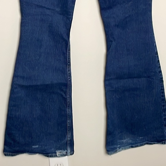 Lee Slim Fit Flare High Rise Medium-Dark Wash Jeans- 14 Long - Picture 11 of 11